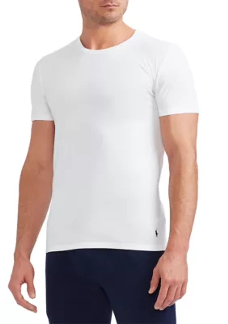 Big & Tall Crew Neck Undershirt - 3 Pack