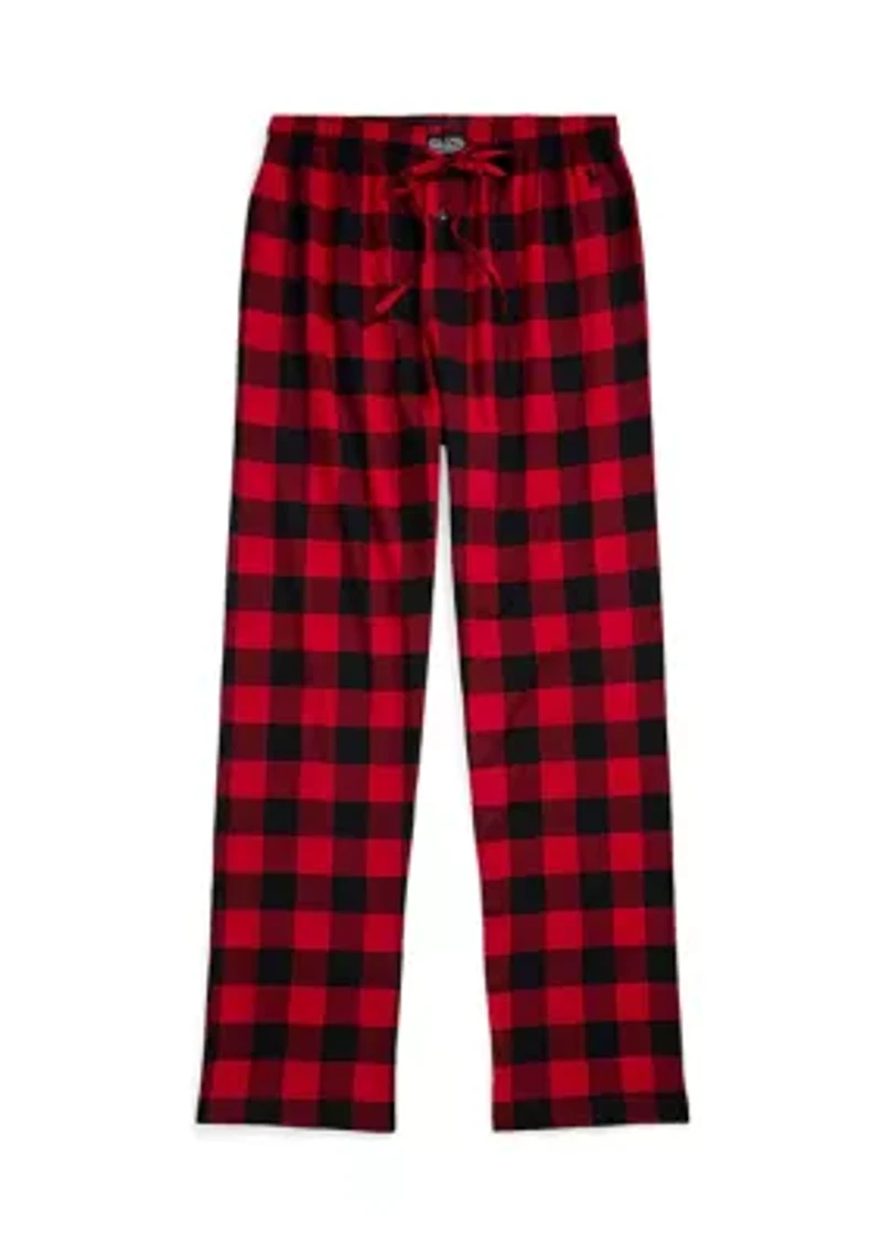Buffalo Check Flannel Pajama Pants