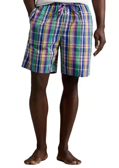Morgan Plaid Sleep Shorts