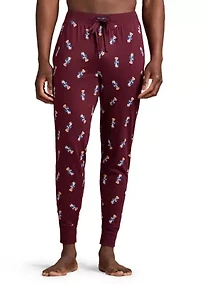 Men's Long Sleeve Crewneck Shirt and Pajama Pants Set