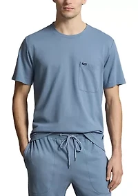 Short Sleeve Pocket Crew Neck T-Shirt