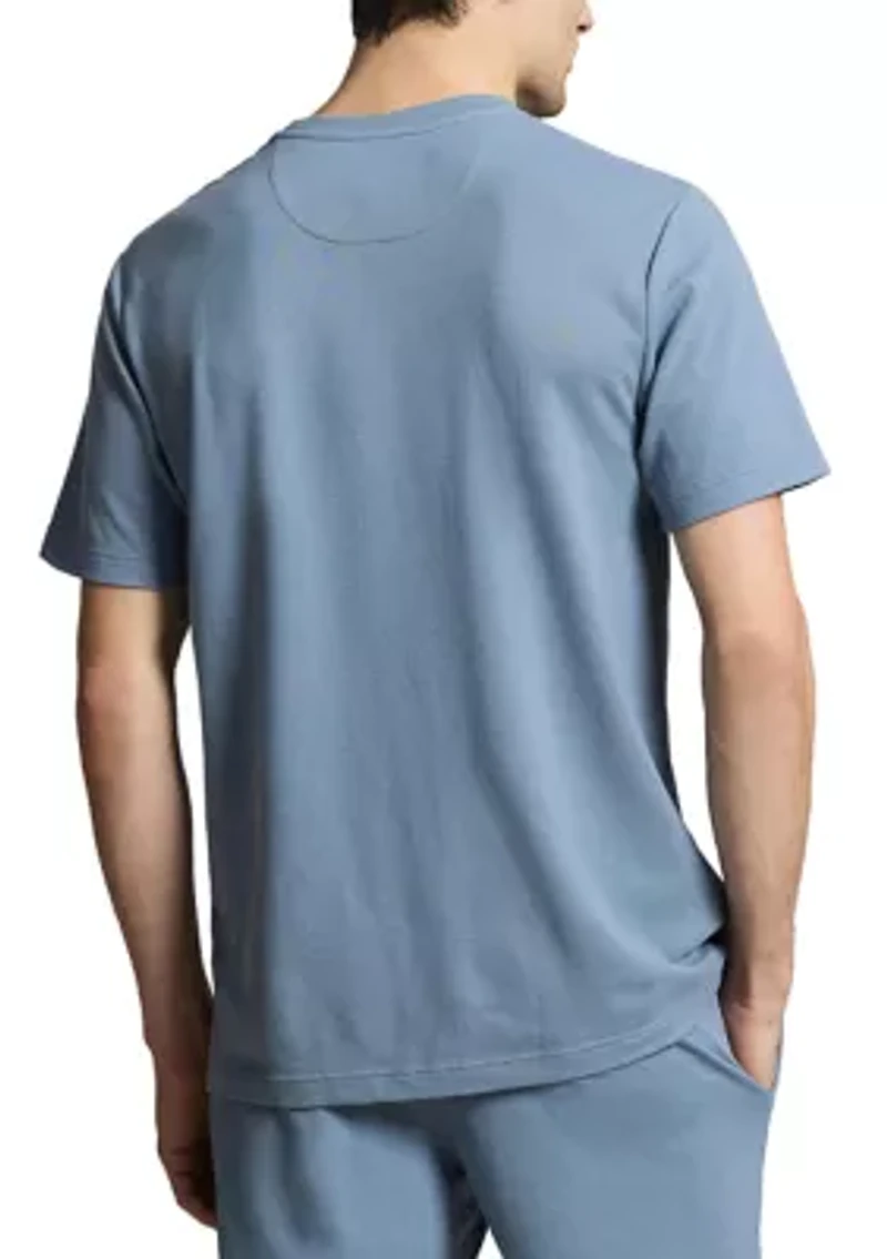 Short Sleeve Pocket Crew Neck T-Shirt