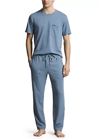 Short Sleeve Pocket Crew Neck T-Shirt