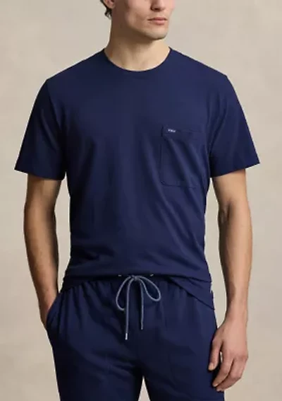 Short Sleeve Pocket Crew Neck T-Shirt