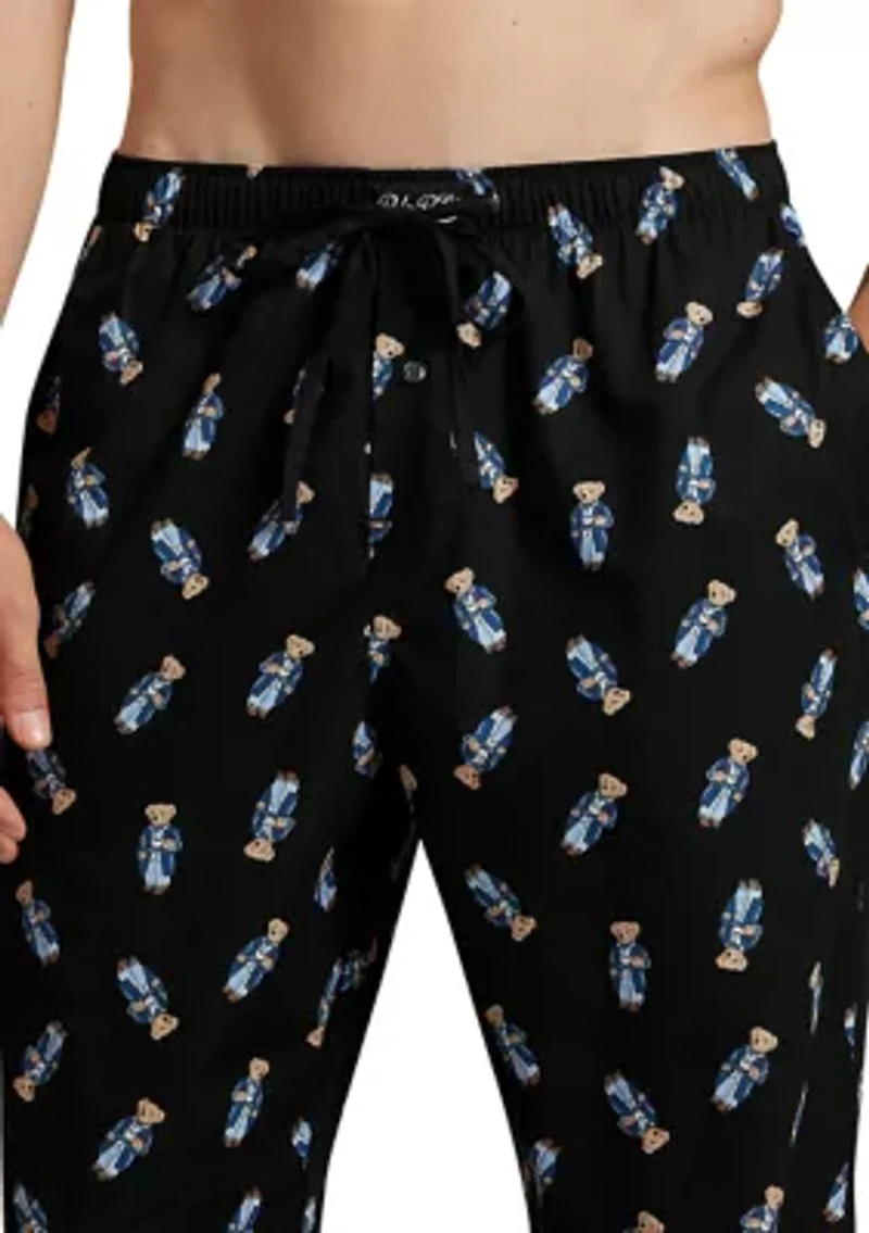 Men's Long Sleeve Crewneck Shirt and Pajama Pants Set