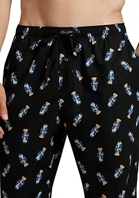 Men's Long Sleeve Crewneck Shirt and Pajama Pants Set