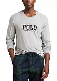 Men's Long Sleeve Crewneck Shirt and Pajama Pants Set