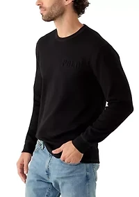 Embossed Thermal Sleep Shirt