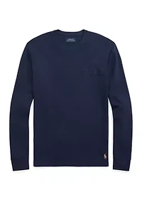 Navy Embossed Thermal Sleep Shirt