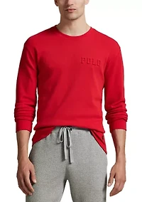 Men's Thermal Long Sleeve Crewneck Shirt