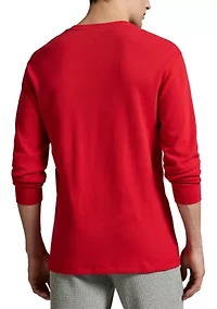 Men's Thermal Long Sleeve Crewneck Shirt