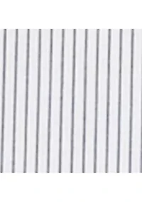 Stretch Cotton Slim Fit Thin Stripe Button-Down Shirt