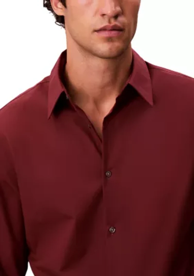 Supima Stretch Cotton Slim Shirt