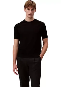 Men's Tech Knit Crew Neck Sweater T-Shirt