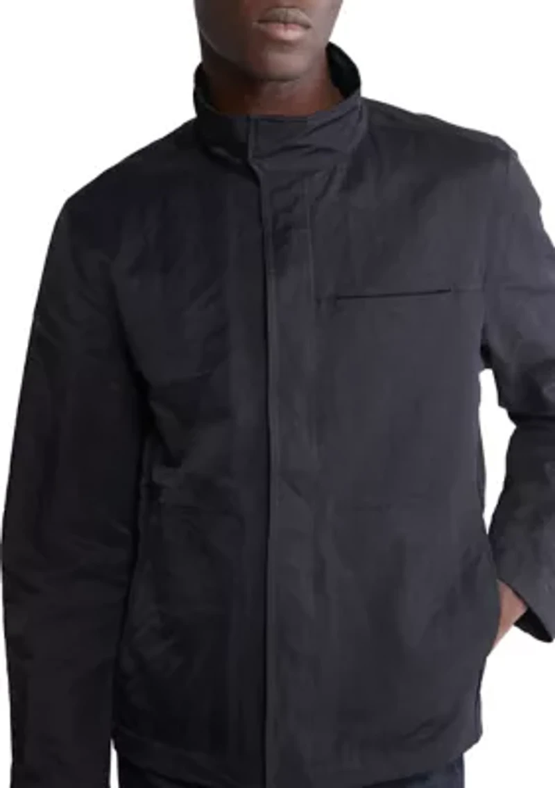 Men's Crinkle Nylon Field Jacket
