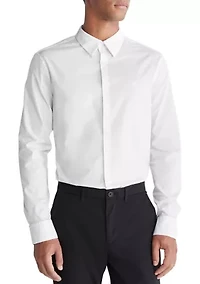 Men's Stretch Cotton Slim Button Down Shirt