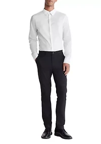 Men's Stretch Cotton Slim Button Down Shirt