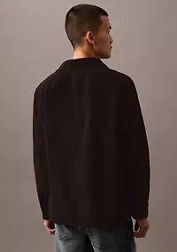 Long Sleeve Corded Overshirt