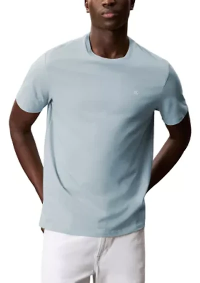Smooth Cotton Monogram Logo T-Shirt