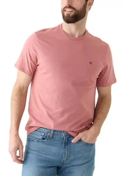 Smooth Cotton Monogram Logo T-Shirt