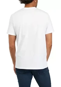 Smooth Cotton Monogram Logo T-Shirt