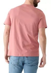 Smooth Cotton Monogram Logo T-Shirt