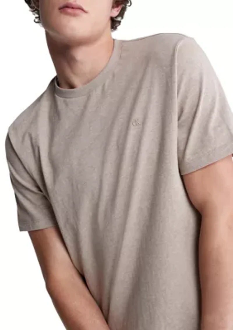 Smooth Cotton Monogram Logo T-Shirt