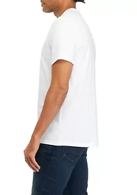 Smooth Cotton Monogram Logo T-Shirt