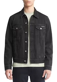 Men's Black Classic Trucker Jacket