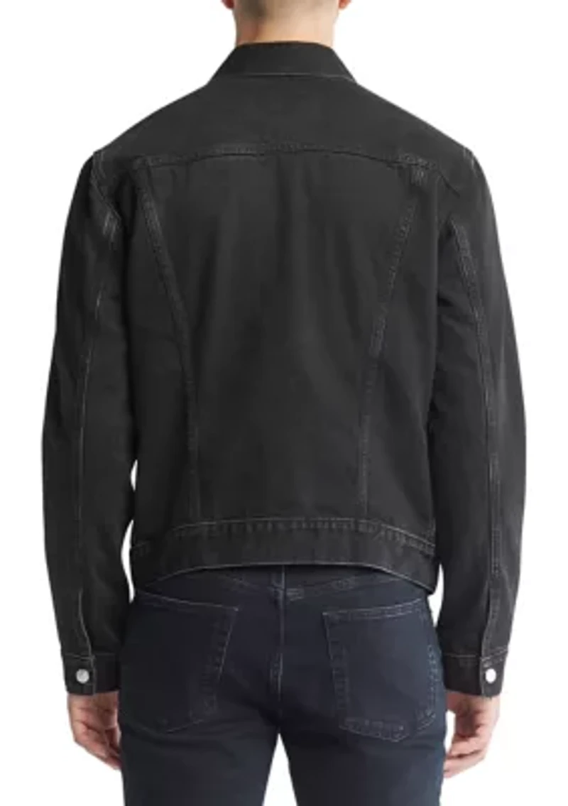 Men's Black Classic Trucker Jacket