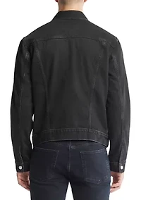 Men's Black Classic Trucker Jacket