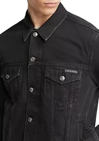 Men's Black Classic Trucker Jacket
