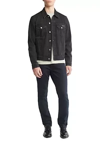 Men's Black Classic Trucker Jacket