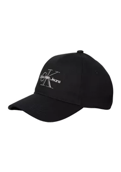 Mono Logo Embroidered Baseball Cap