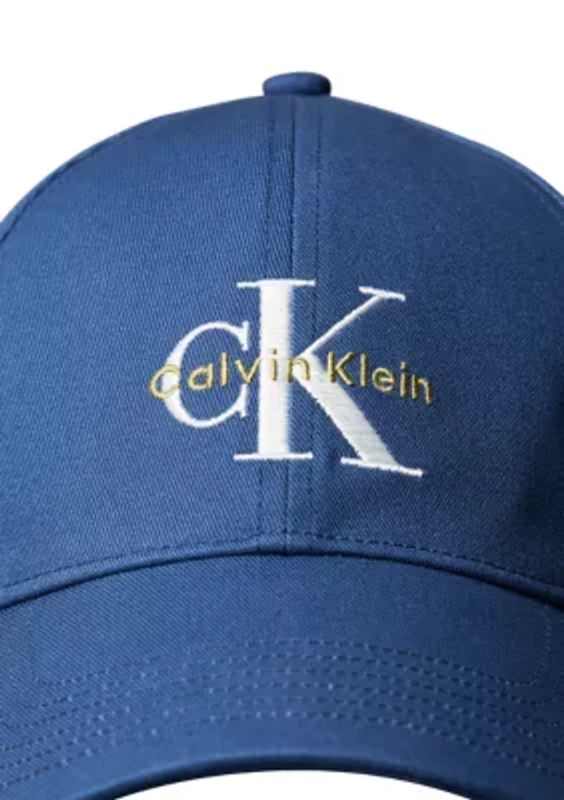 Mono Logo Embroidered Baseball Cap