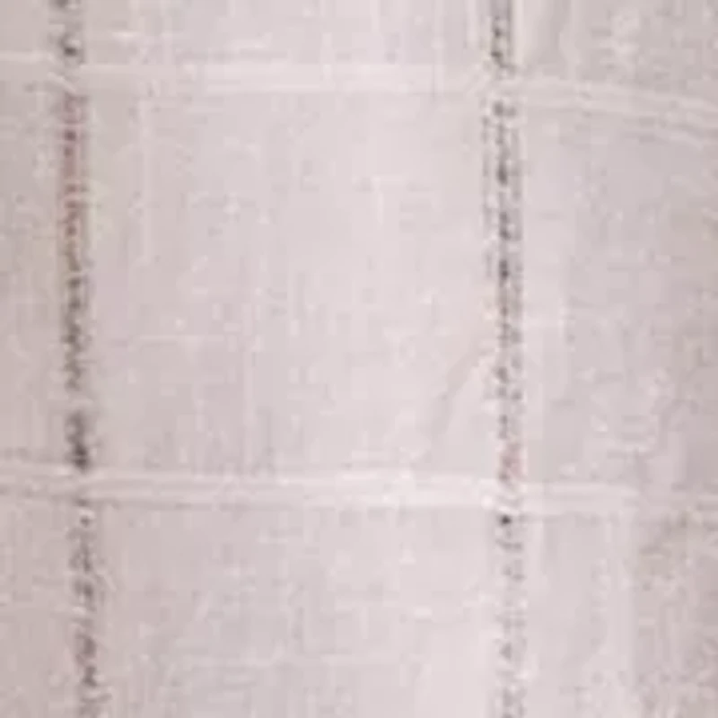 Men's Linen Cotton Windowpane Easy Shirt