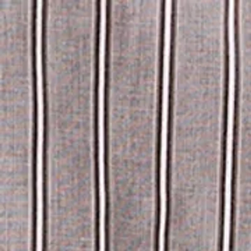 Textured Cotton Stripe Easy Shirt
