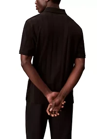 Variegated Rib Classic Polo Shirt