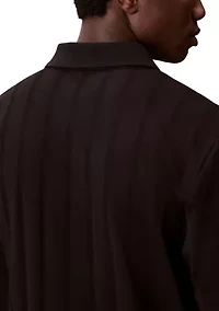 Variegated Rib Classic Polo Shirt