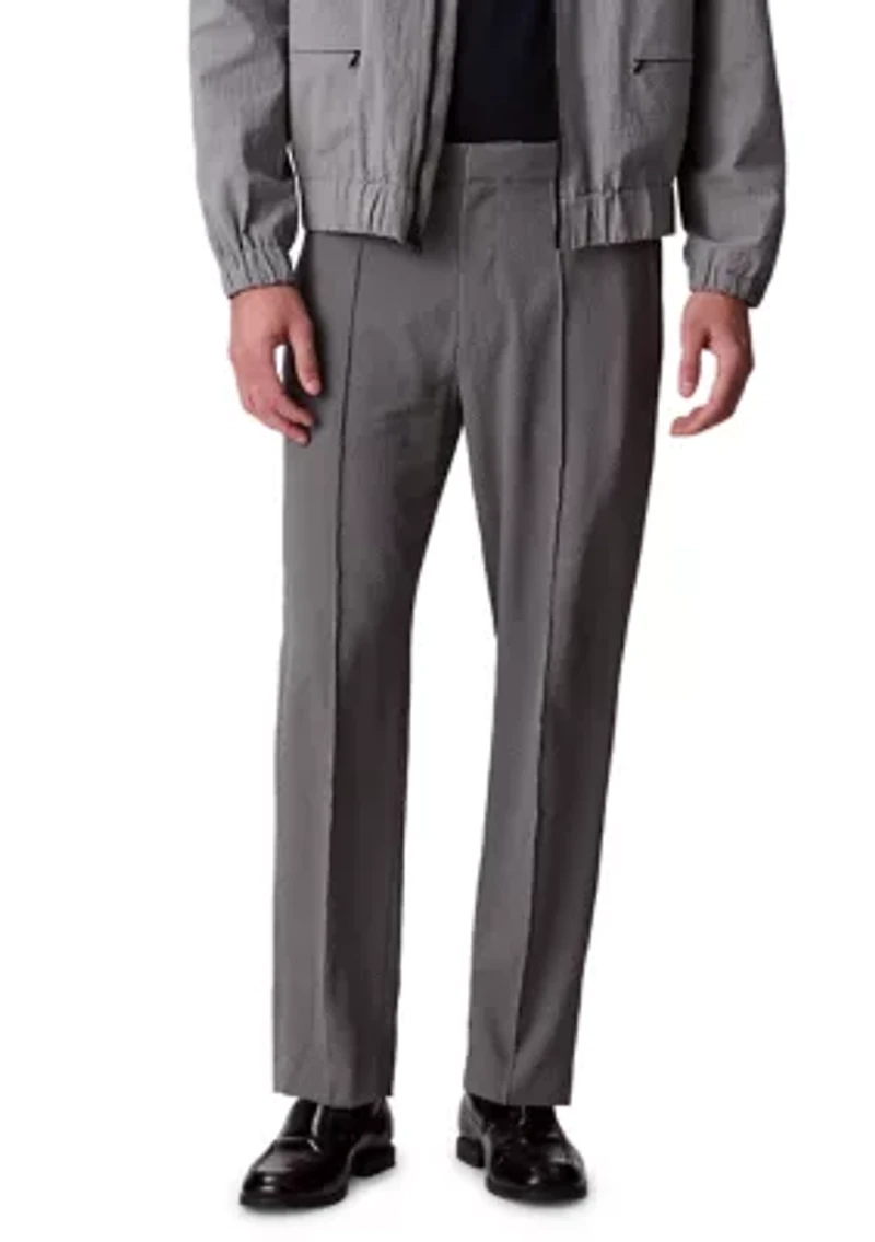 Men's Seersucker Pull On Pants