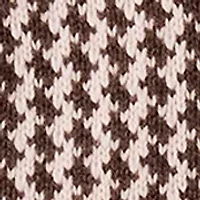 Long Sleeve Crewneck Patterned Sweater