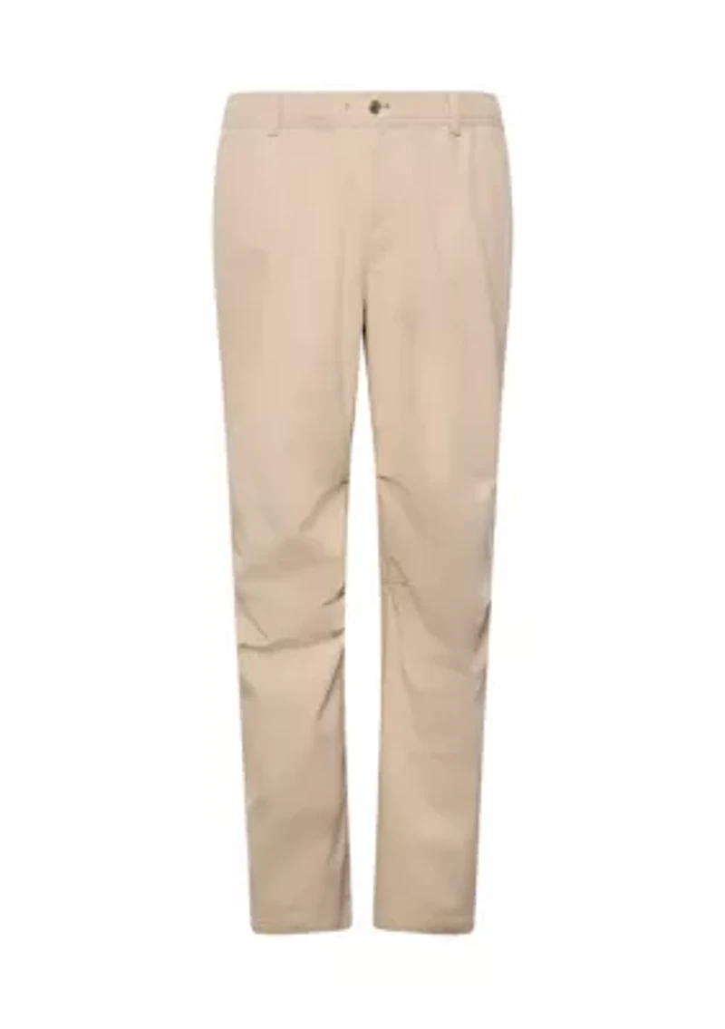 Men's Washed Cotton Elastic Pants