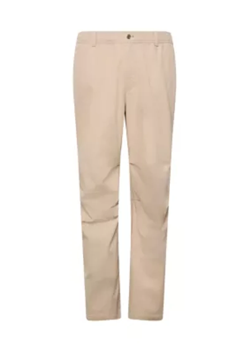 Men's Washed Cotton Elastic Pants