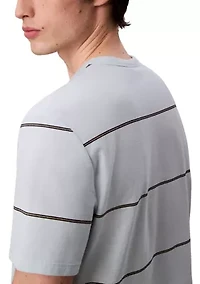 Wide Stripe Easy T-Shirt