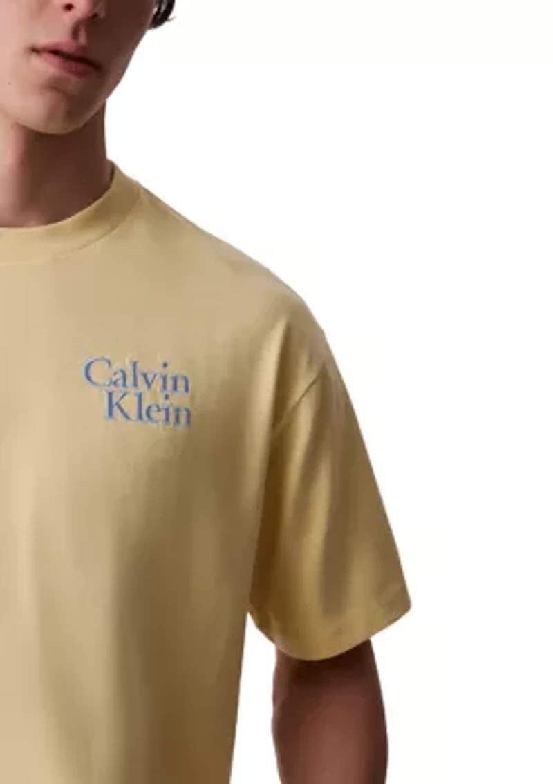 Script Logo Graphic Relaxed T-Shirt