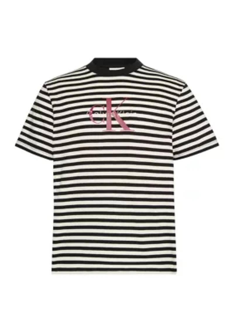 Stripe Logo Graphic T-Shirt
