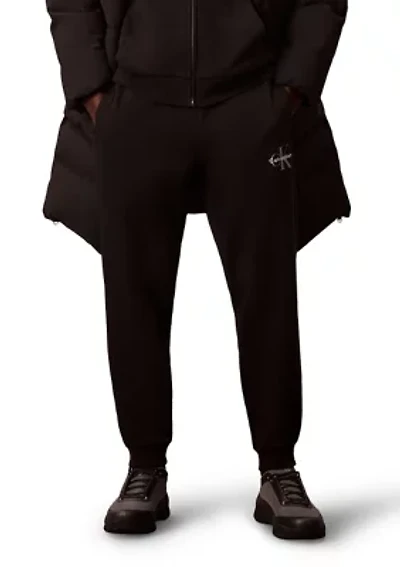 Monogram Logo Fleece Joggers
