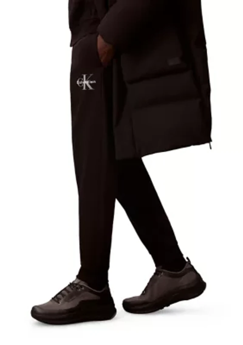 Monogram Logo Fleece Joggers
