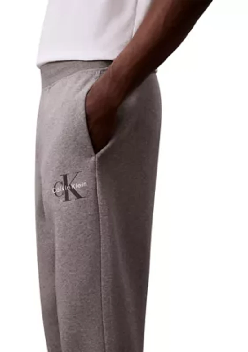 Monogram Logo Fleece Joggers