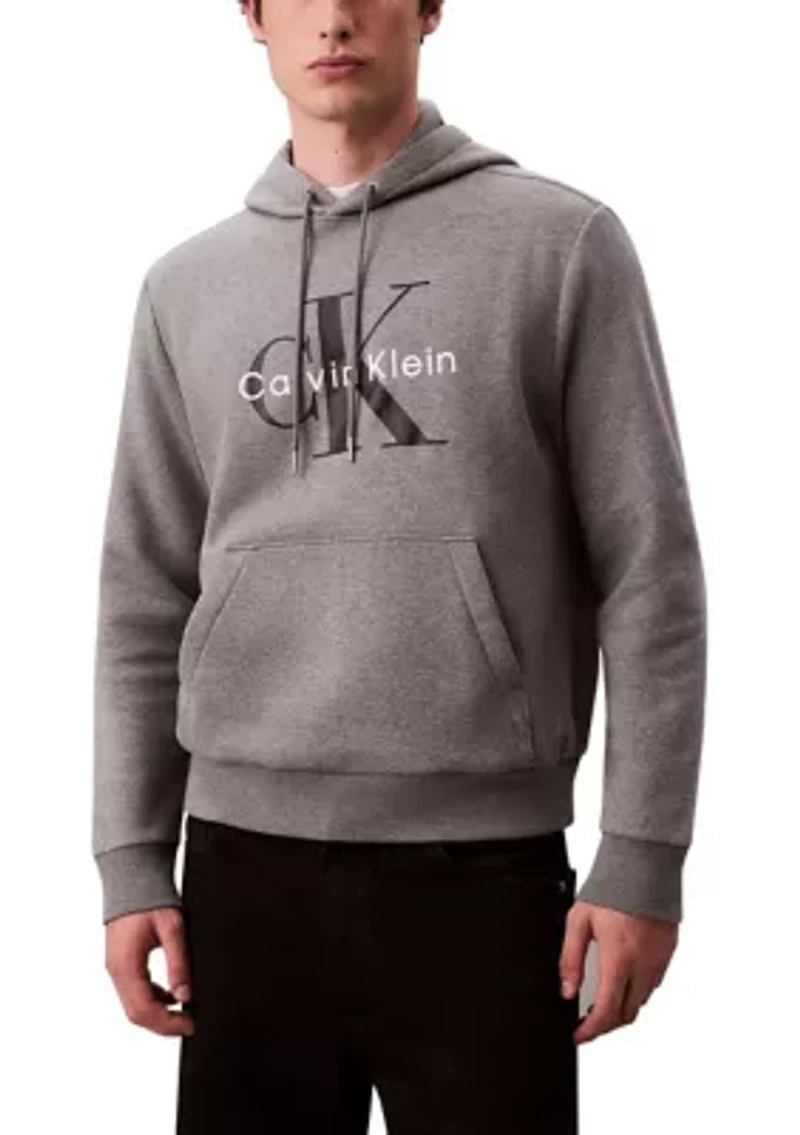 Monogram Logo Fleece Hoodie